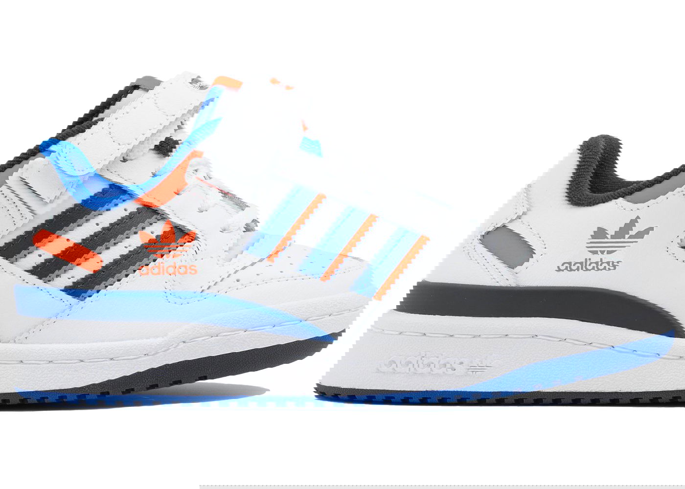 Кецове и обувки adidas Originals Forum Low Zalando Exclusive Team Royal Orange Бяло | AD115O17D-A12, 0