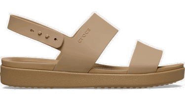Кецове и обувки Crocs Brooklyn Backstrap Low Low Sandals Бежово | 212399-2NB, 0