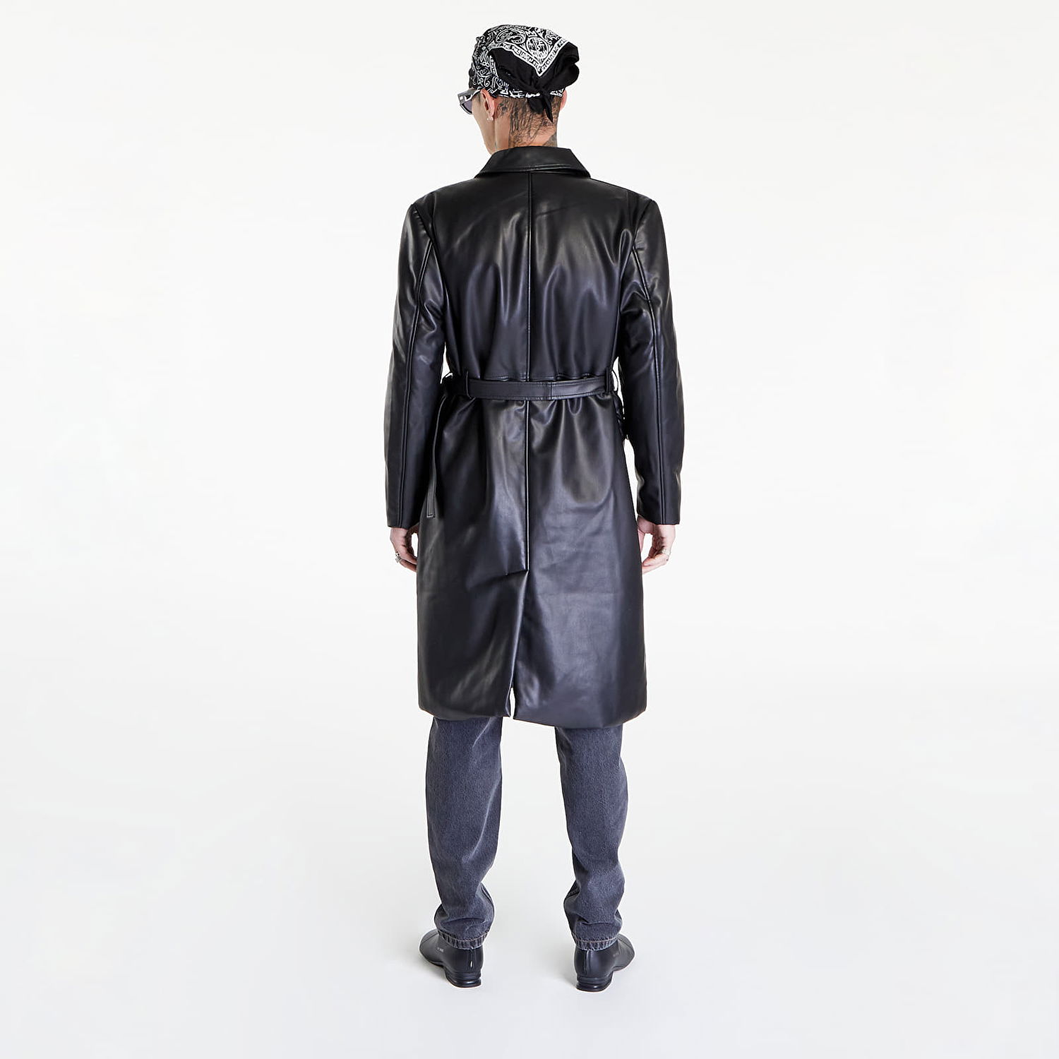 Тренчкот Han Kjøbenhavn Padded Belted Square Coat Черно | M-131907-001, 1