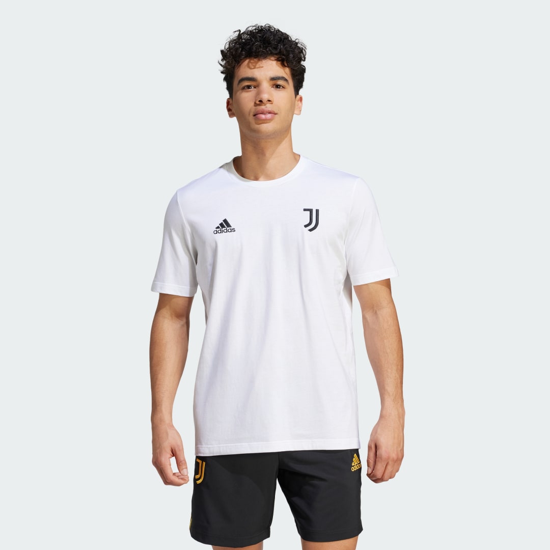 Тениска adidas Originals Juventus DNA Tee Бяло | HZ4988, 0