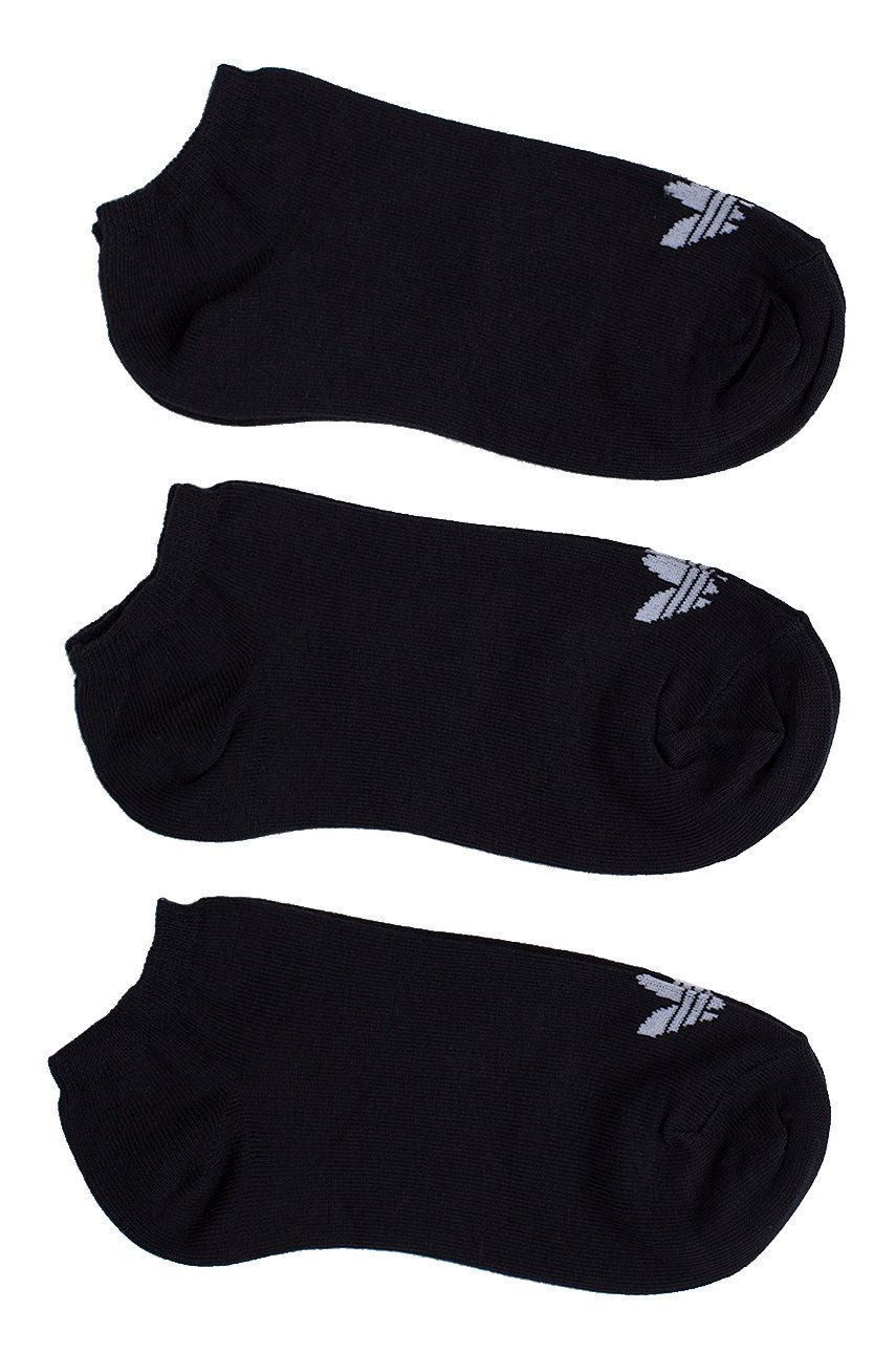 Чорапи adidas Originals Trefoil Liner Черно | S20274.D, 1