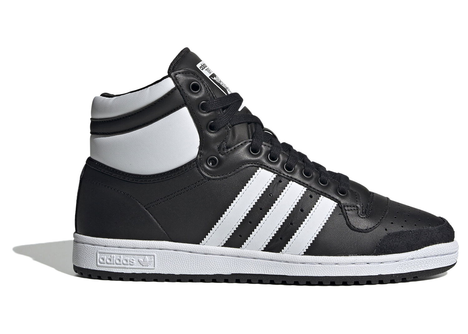 Кецове и обувки adidas Originals Top Ten Hi Black White Черно | B34429, 0