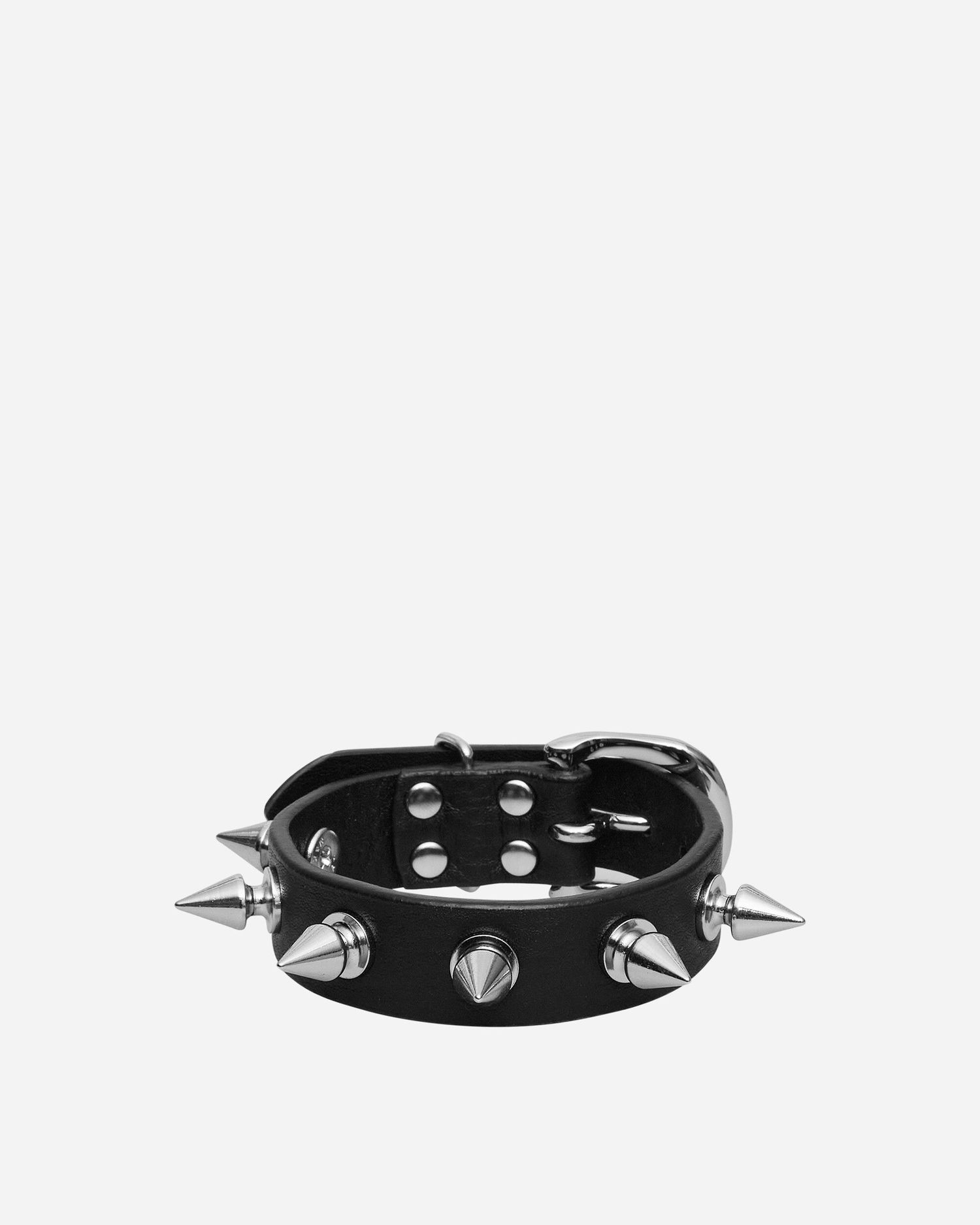 Гривна UNDERCOVER Leather Bracelet with Spikes Черно | UP1E4A02 001, 0