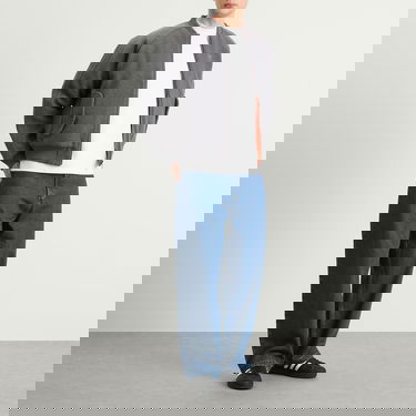 Яке бомбър adidas Originals Reversible Textured Bomber Jacket Сиво | KR7618, 4