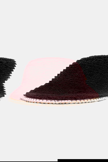 Шапка UGG Sherpa Bucket Hat with Braided Trim Бургунди | 100914, 0