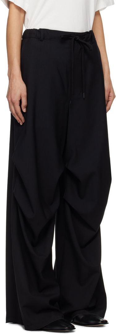 Панталони Maison Margiela MM6 Maison Margiela Tailoring Wool Canvas Cargo Trousers Черно | S52KA0524 M35080, 1