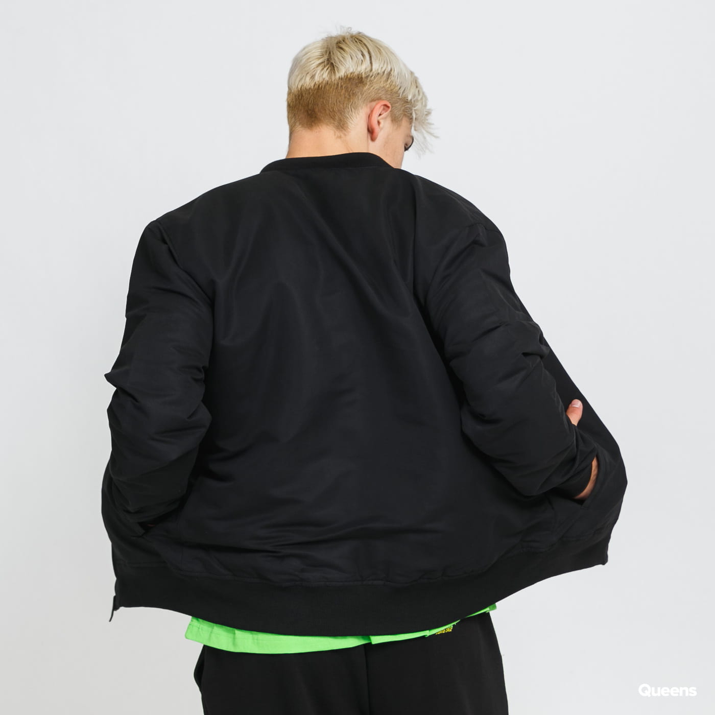 Яке бомбър Puma Santa Cruz Varsity Jacket Bomber Черно | 532239 01, 1
