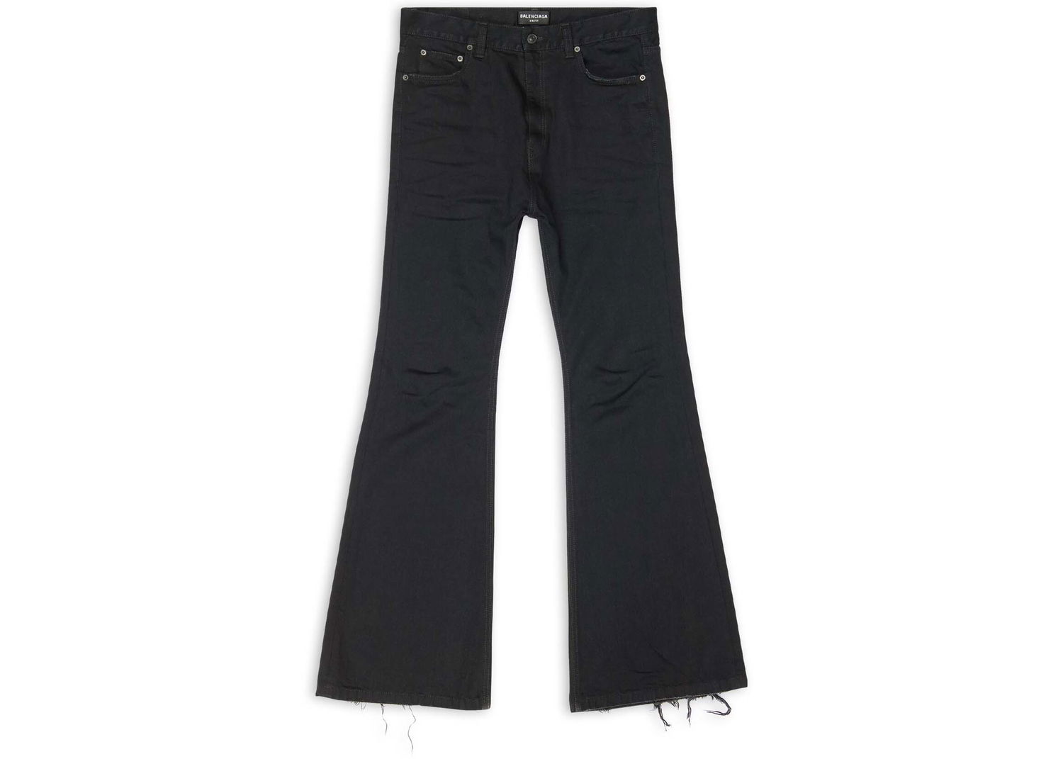 Панталони Balenciaga Flared Trousers Черно | 697829TBP470102, 0