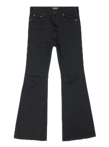 Панталони Balenciaga Flared Trousers Черно | 697829TBP470102