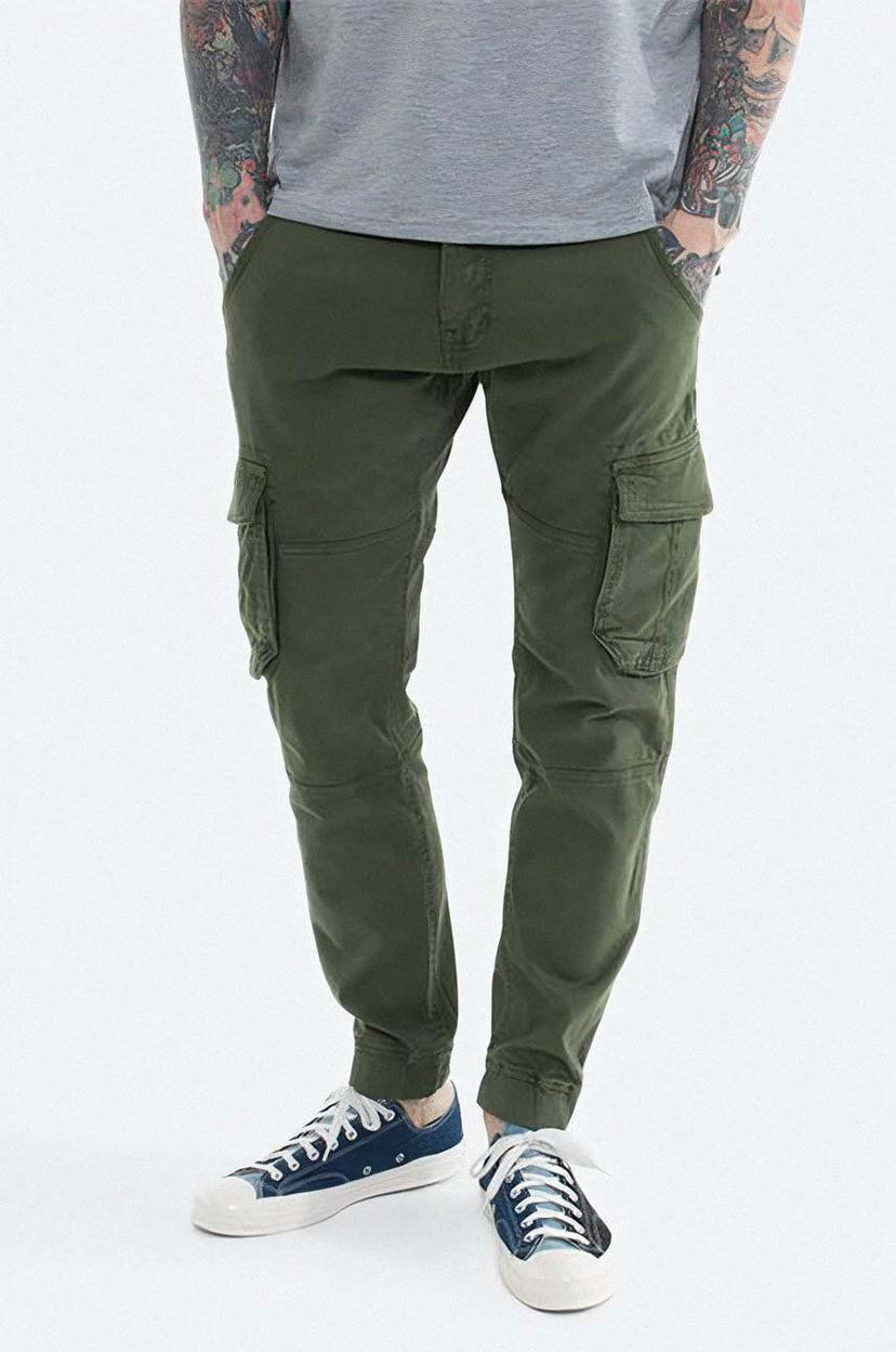 Карго панталони Alpha Industries Cargo Pants Зелено | 196210.142