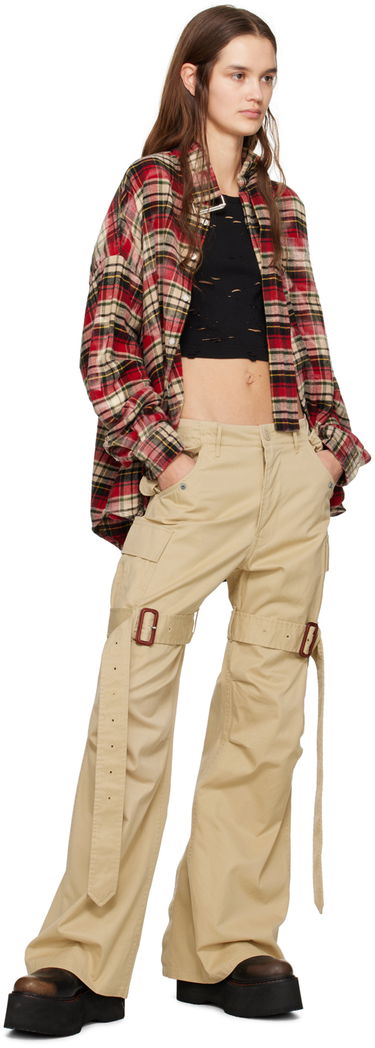 Карго панталони R13 R13 Trench Cargo Pants Бежово | R13WR243-R318B, 3