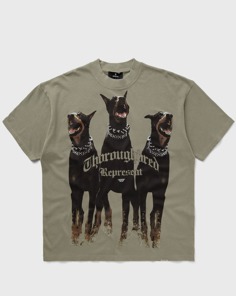 Тениска Represent Clo Represent THOROUGHBRED T-SHIRT Зелено | MLM499-168