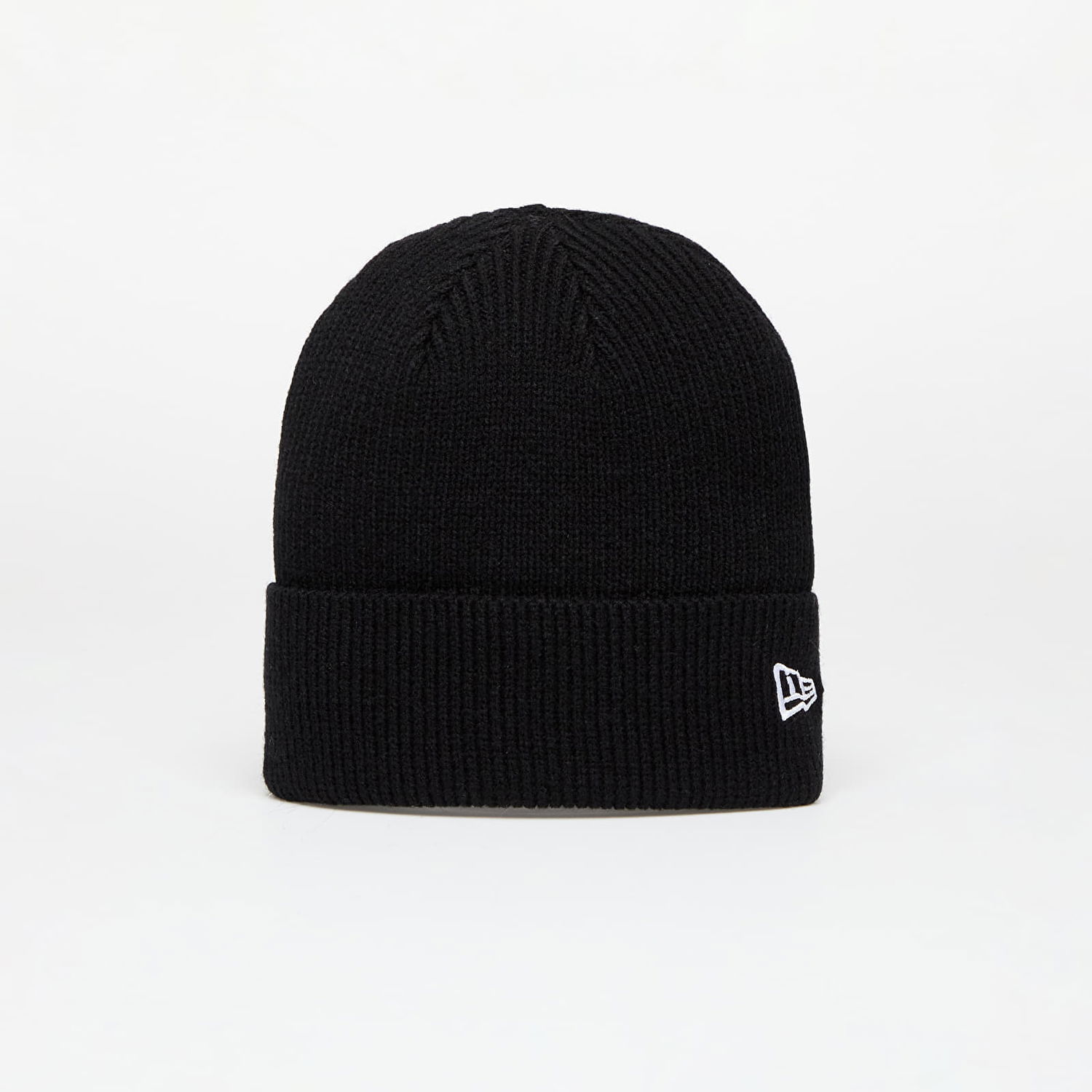 Шапка New Era Knit Medium Wool Cuff Beanie Черно | 60424814, 0