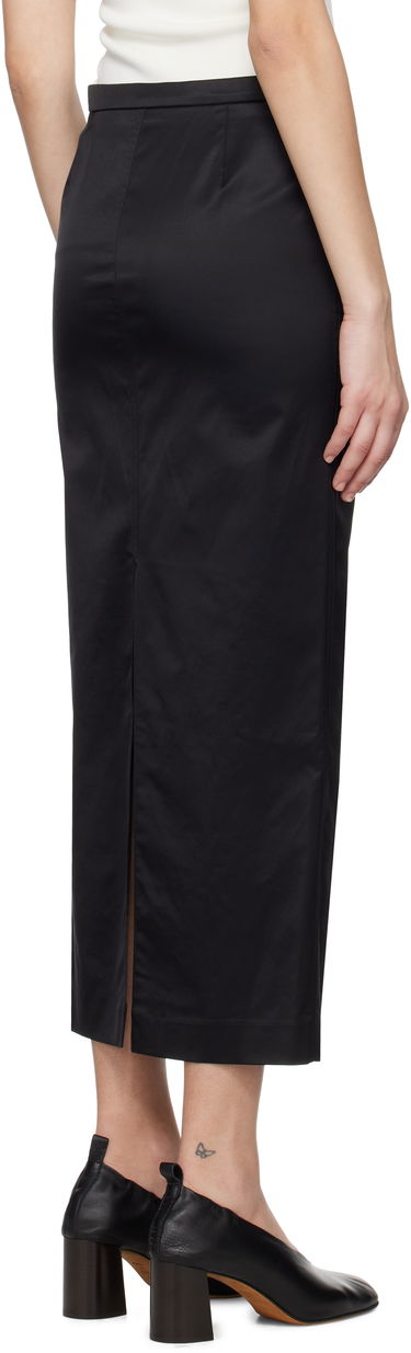 Пола TOTEME TOTEME Straight Maxi Skirt Черно | 252-WRB0259-FB0391, 2