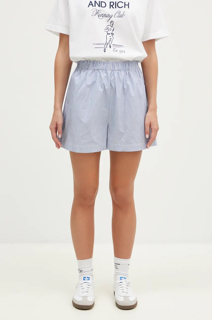 Къси панталони Sporty & Rich High Waist Shorts Синьо | SH009S409SN, 0