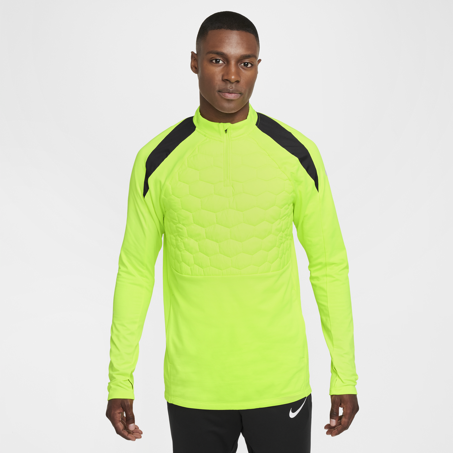 Суитчър Nike Training Sweatshirt Therma-FIT Жълто | FZ0566-702, 0