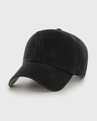Шапка с козирка '47 Brand MLB New York Yankees BASE RUNNER '47 Clean Up Черно | B-BSRNR17GWS-BKD, 0