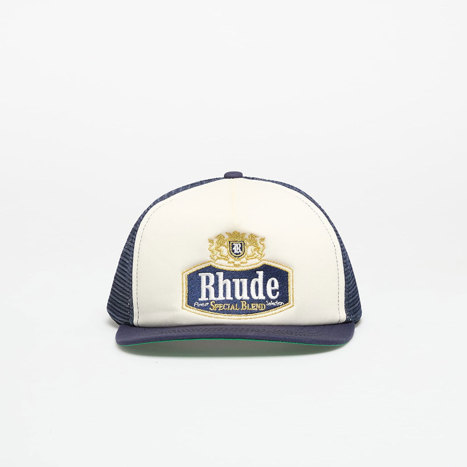 Шапка с козирка Rhude Rhude Special-Blend Trucker Hat Тъмно синьо | RHPF25HA017423039, 0
