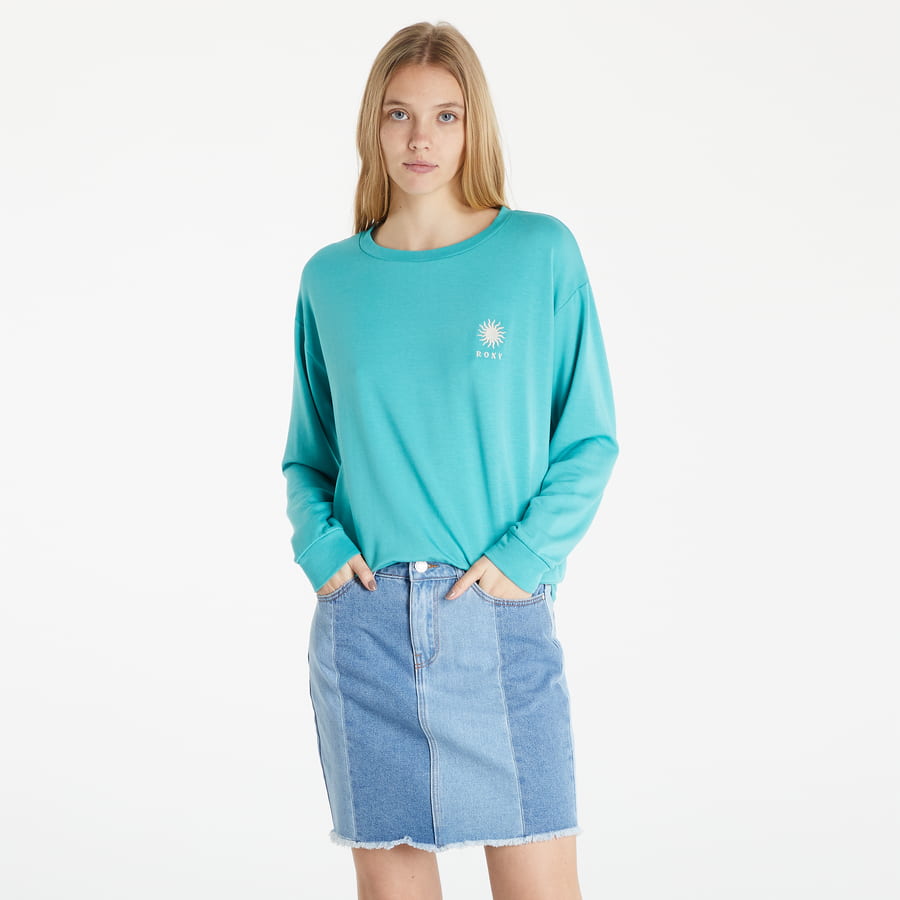 Суитчър Roxy Surfing Moonlight Тюркоазено | ERJFT04545, 0