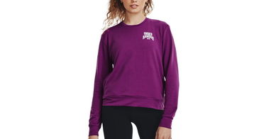 Суитчър Under Armour Rival Terry Graphic Crewneck Лилаво | 1379477-573, 1