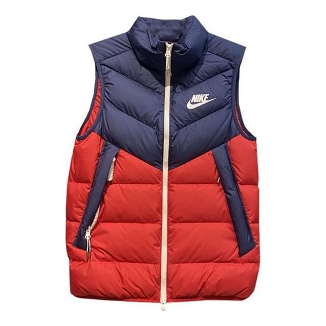 Жилетка Nike Warm Stand Collar Down Vest Червено | DV0757-410