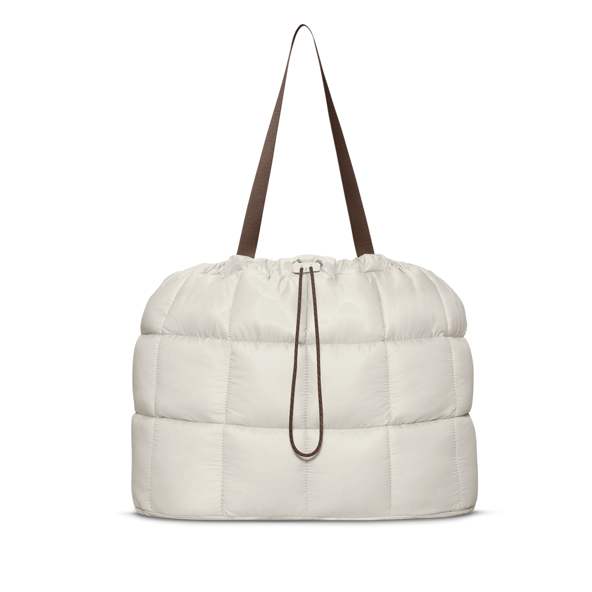 Голяма пазарска чанта Nike NSW Puffle Drawstring Tote Bag 2.0 Бежово | HQ0220-072, 0