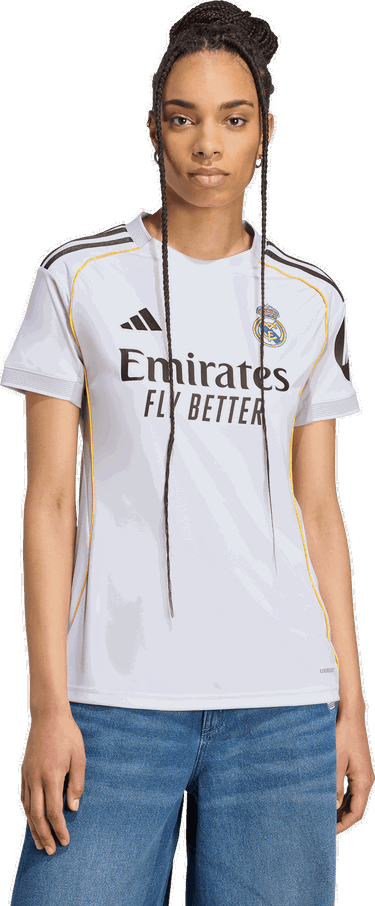 Фланелка adidas Performance Real Madrid 25/26 Home Jersey Бяло | JN8869, 4