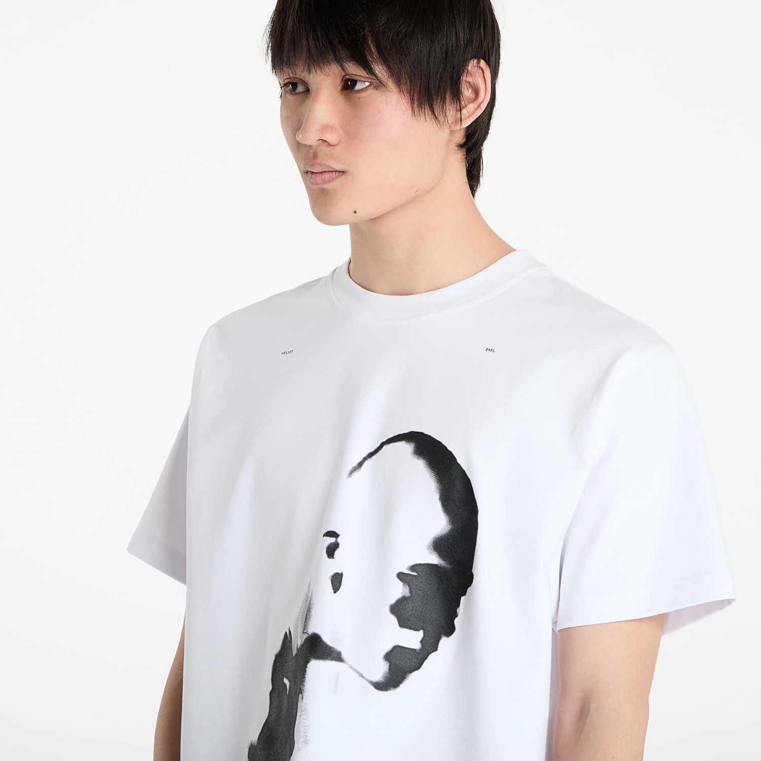 Тениска HELIOT EMIL HELIOT EMIL Ai Generated Print T-Shirt Бяло | SS25_M_09_041_WHT02_CO, 1