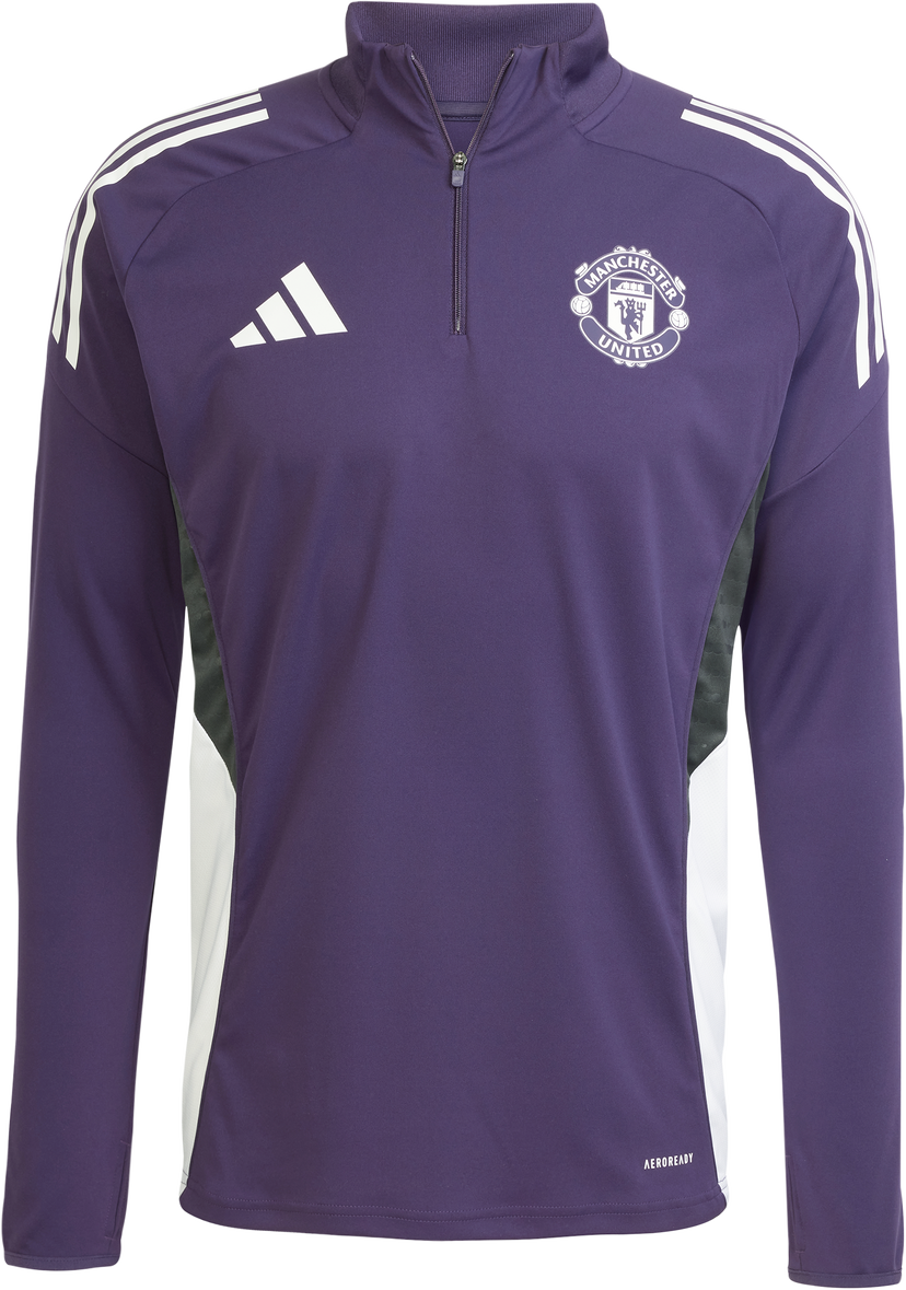 Тениска adidas Originals Manchester United TR TOP Long Sleeve Training Shirt 2025/26 Лилаво | jp3124