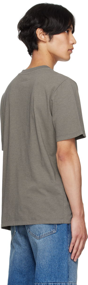 Тениска Maison Margiela MM6 Maison Margiela Logo Patch T-Shirt Сиво | SH0GC0059 M20048, 2