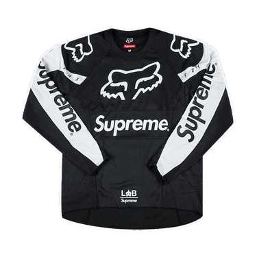 Фланелка Supreme Fox Racing Moto x Jersey Top Черно | SS18KN58 BLACK, 0