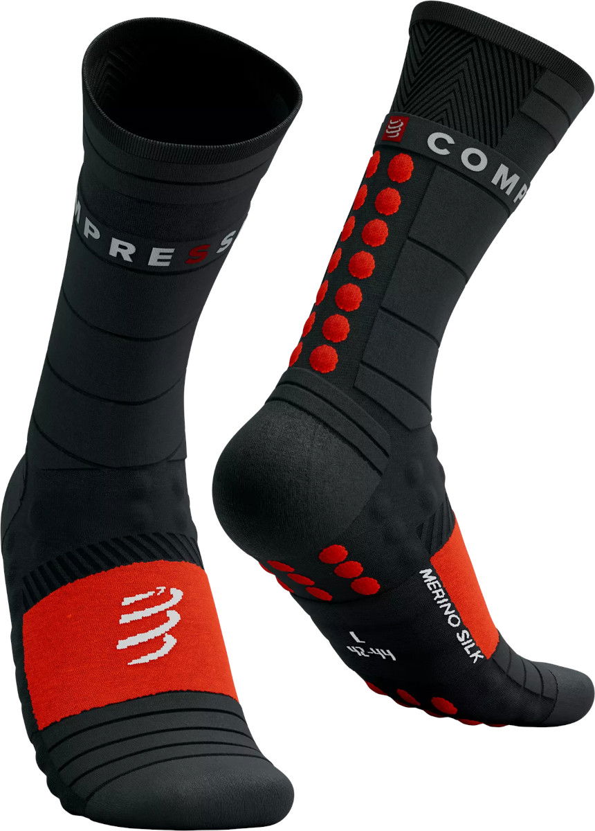 Чорапи Compressport Pro Racing Winter Running Socks Черно | scru2039012t, 0