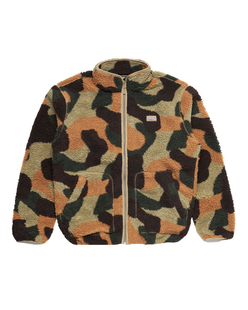 Яке Dickies MOUNT HOPE CAMO Fleece Кафяво | DK0A86490IP1