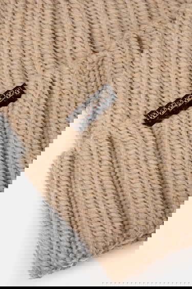 Шапка Napapijri Beige Knitted Pom-Pom Beanie Бежово | NP0A4GKBN1J1, 2