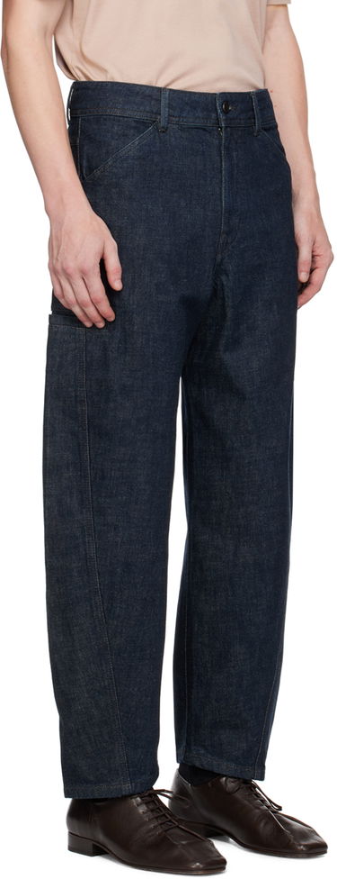 Дънки LEMAIRE LEMAIRE Twisted Workwear Jeans Синьо | PA1102 LD068, 1