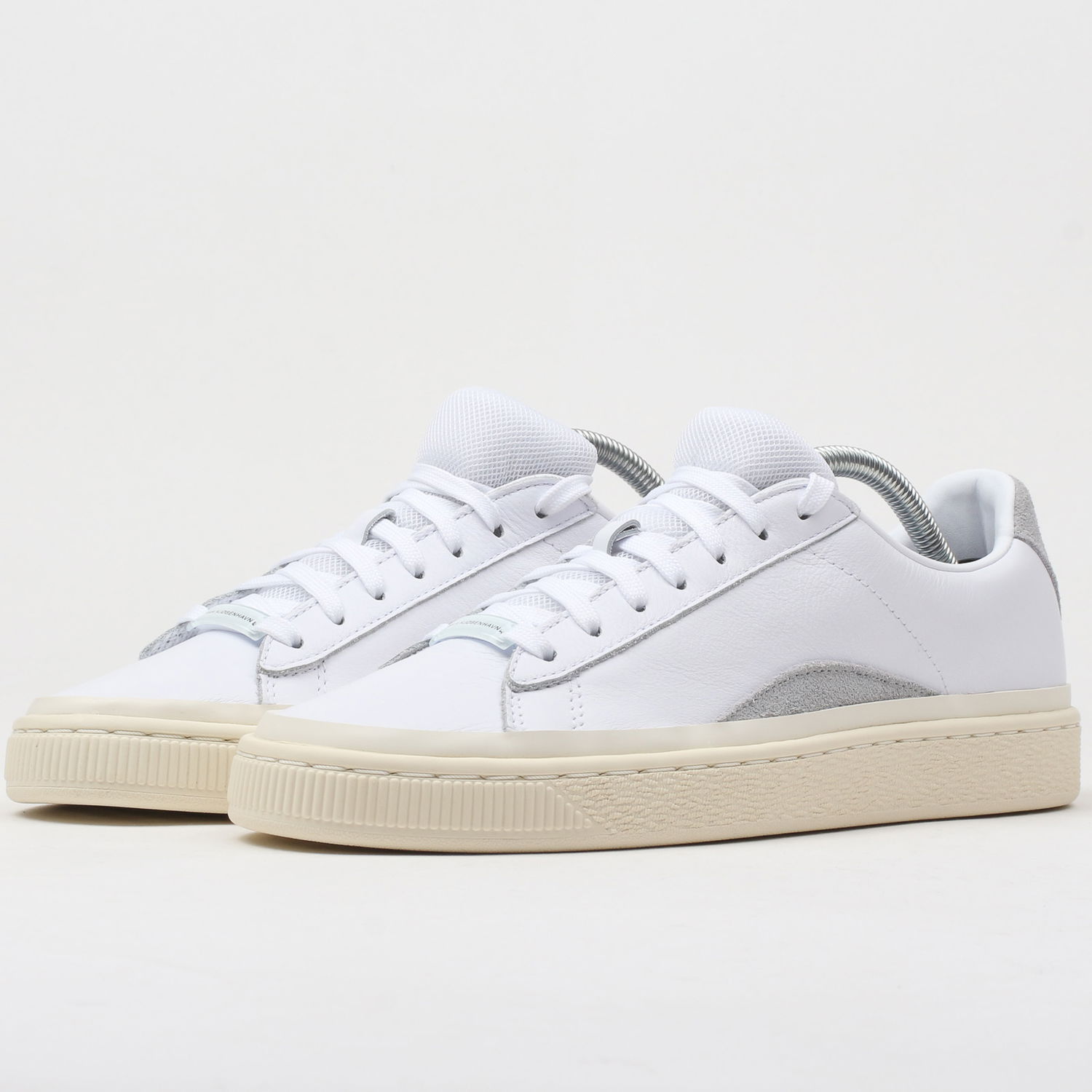 Кецове и обувки Puma Basket x HAN KJOBENHAVN white - whisper white Бяло | 367185 01, 0