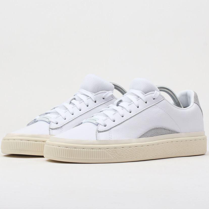 Кецове и обувки Puma Basket x HAN KJOBENHAVN white - whisper white Бяло | 367185 01