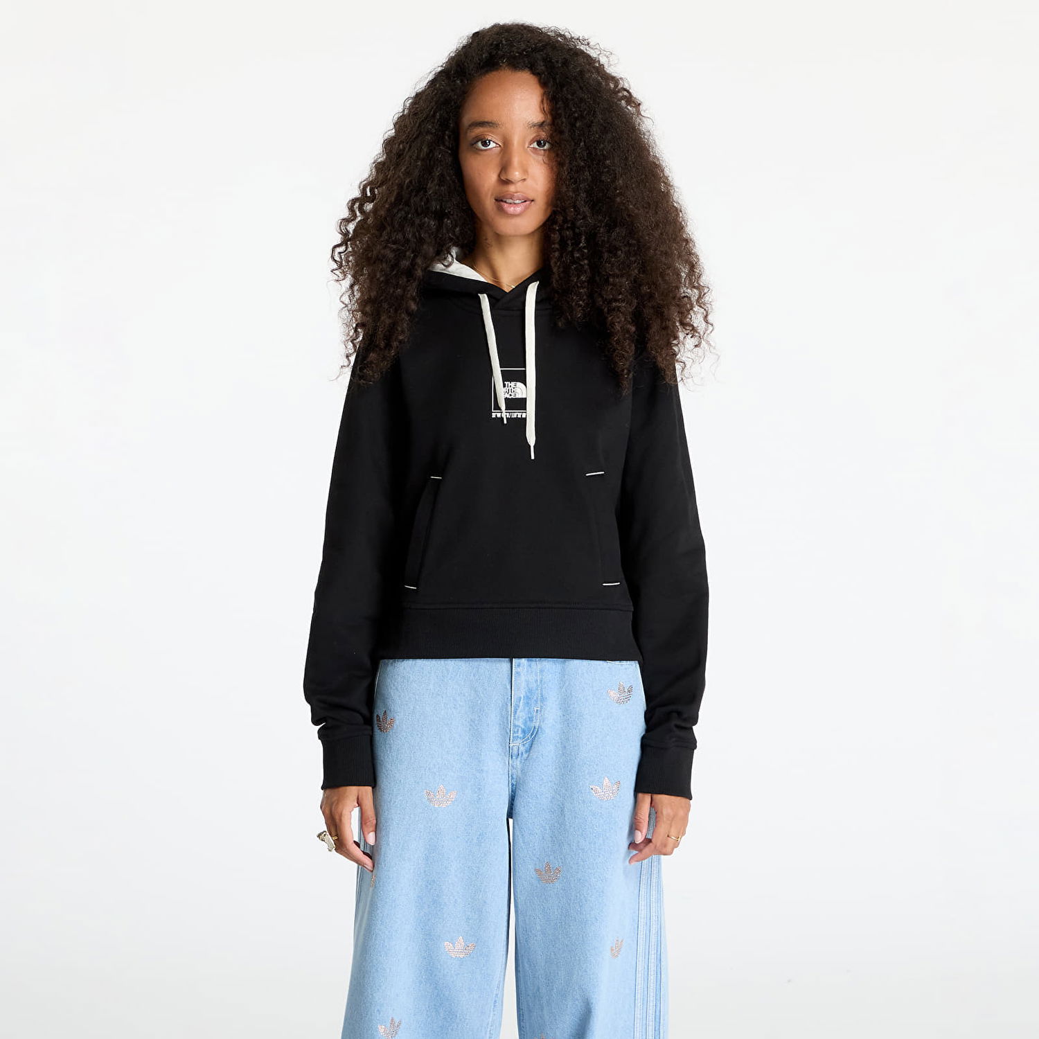 Суитчър The North Face Coordinates Crop Hoodie Tnf Black Черно | NF0A89CKJK31, 0