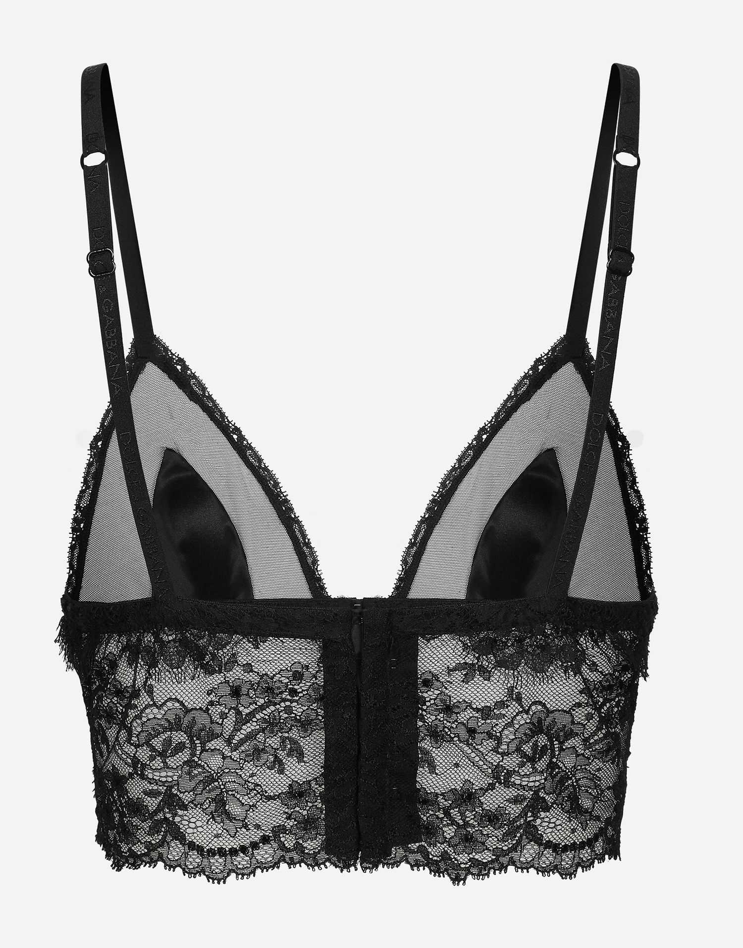 Сутиен Dolce & Gabbana Lace Bralette Черно | O7C46TONO23N0000, 1