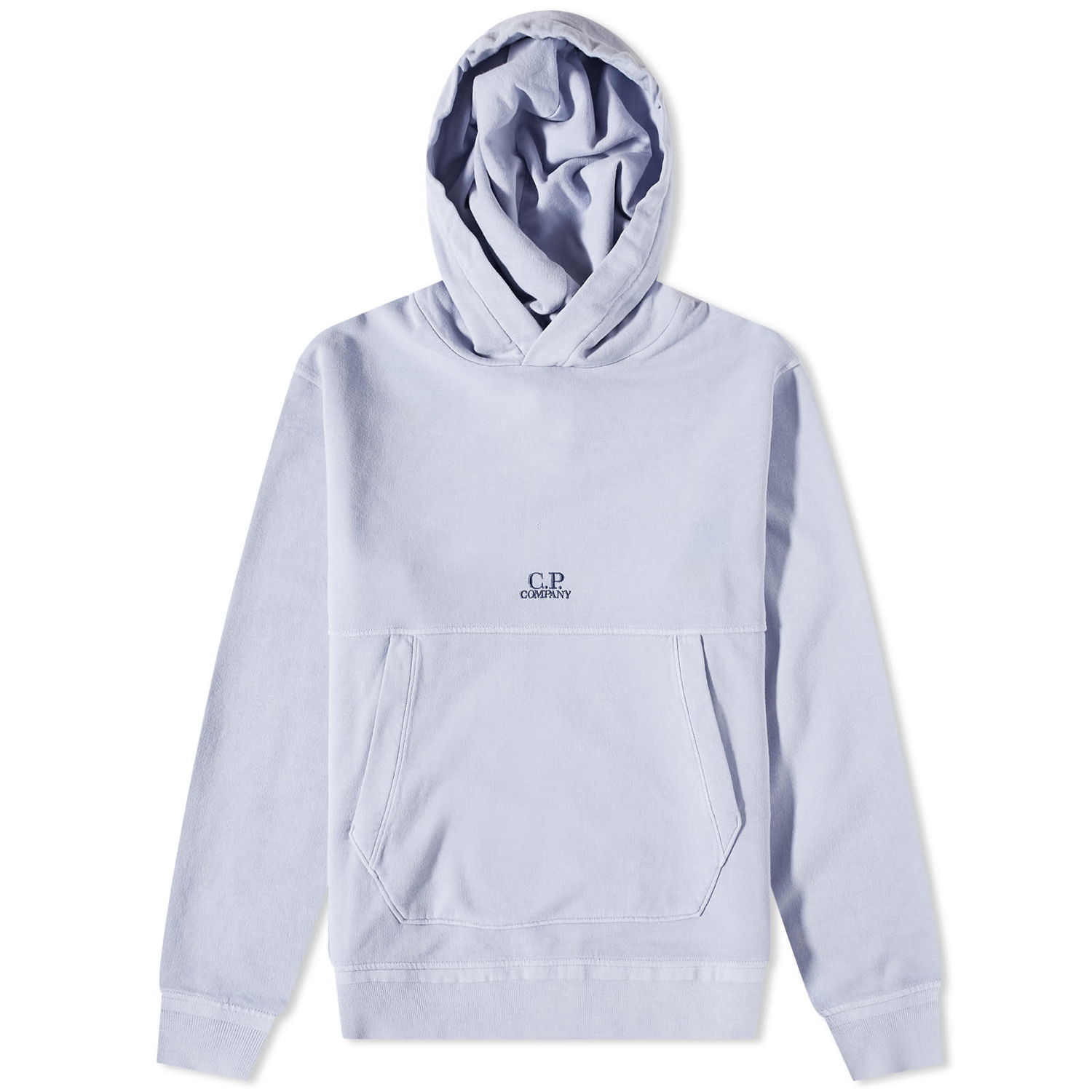 Суитчър C.P. Company Central Logo Popover Hoody Синьо | 14CMSS137B-005398R-750, 0