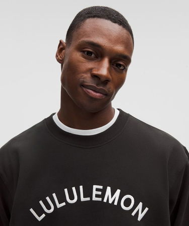 Суитчър lululemon Crewneck Sweatshirt Steady State Athletic Club Черно | prod20004887, 3