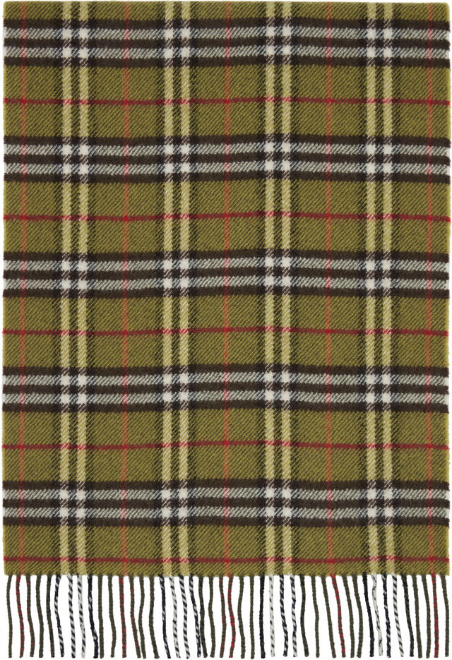Burberry British Wool Check Scarf
