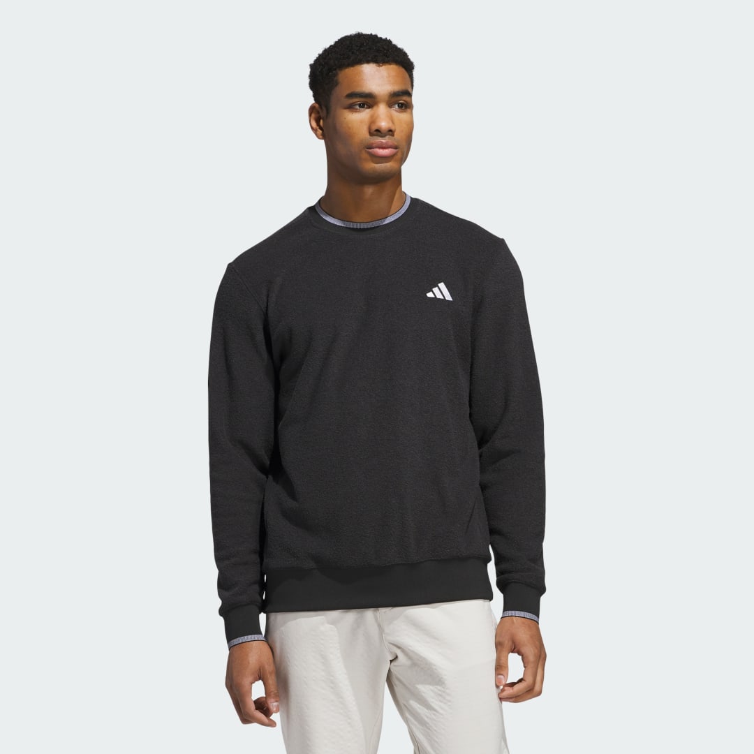 Суитчър adidas Performance Ultimate365 Tour Crewneck Sweatshirt Черно | JW1616, 0