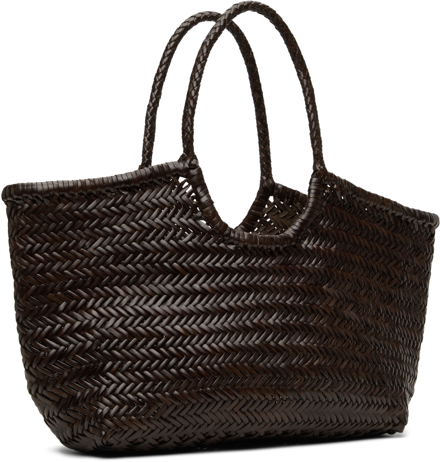 Голяма пазарска чанта Dragon Diffusion Brown Nantucket Big Tote Кафяво | 8822 NANTUCKET BASKET BIG, 1