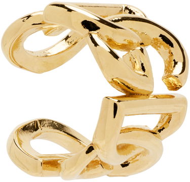 Обеци Dolce & Gabbana Gold 'DG' Logo Single Ear Cuff Металик | WEP6L5 W1111, 1