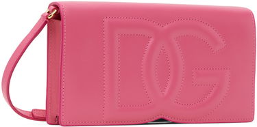 Чанта през рамо Dolce & Gabbana Dolce&Gabbana Logo Phone Bag Розово | BI3279AG081, 1