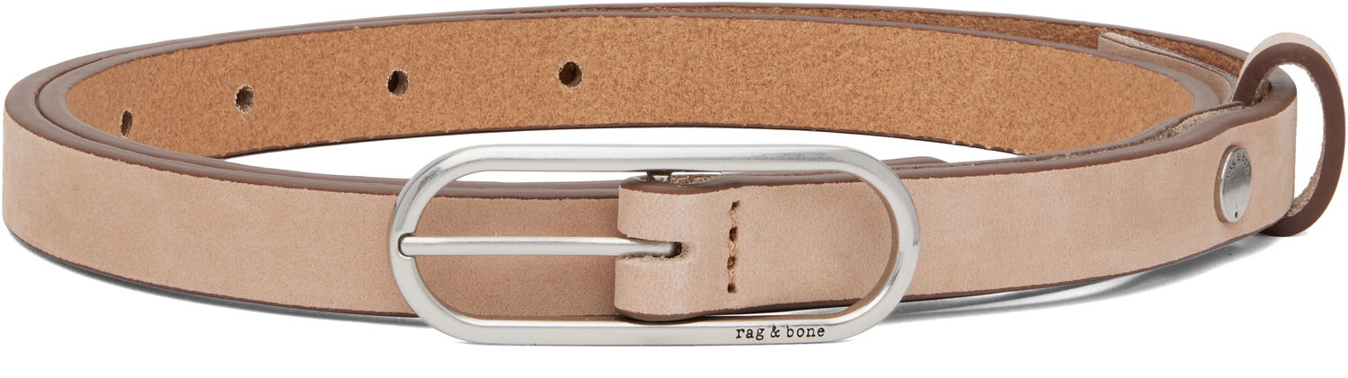 Колани rag & bone Rag & Bone Baby Rounded Rebound Belt Бежово | WJW25PB1006SU6, 0