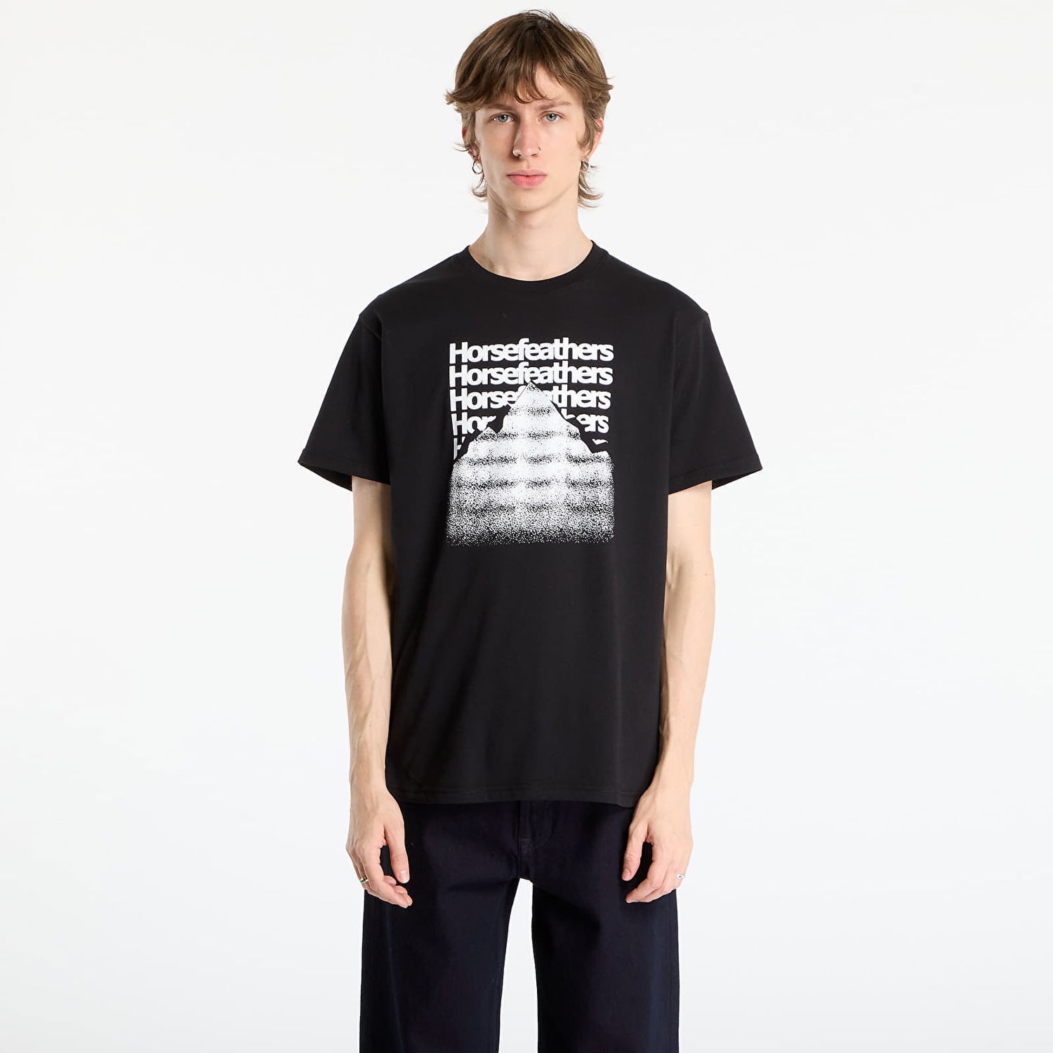 Тениска Horsefeathers Focus T-Shirt Черно | SM1390B, 0