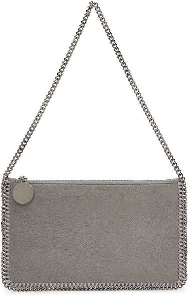 Чанта през рамо Stella McCartney Falabella Chain Wallet Сиво | 7P0076W9132, 0