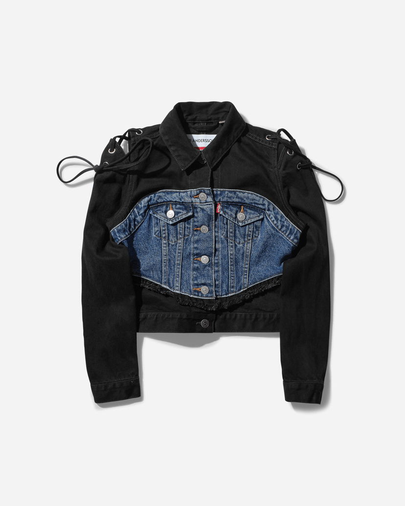 Яке бомбър Levi's ADSB Half Trucker Jacket Черно | 00E5-0000 30